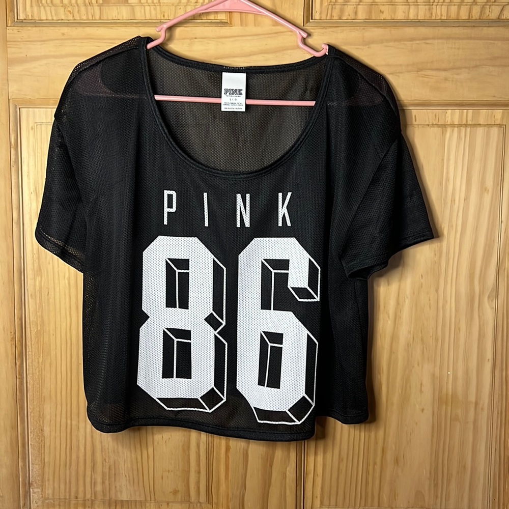 *LAST CHANCE! Donating 4/7* PINK by VS Mesh Crop